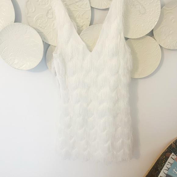 NWT Sz 8 & 12 Ramy Brook Xenia Fringe Dress - Picture 5 of 6